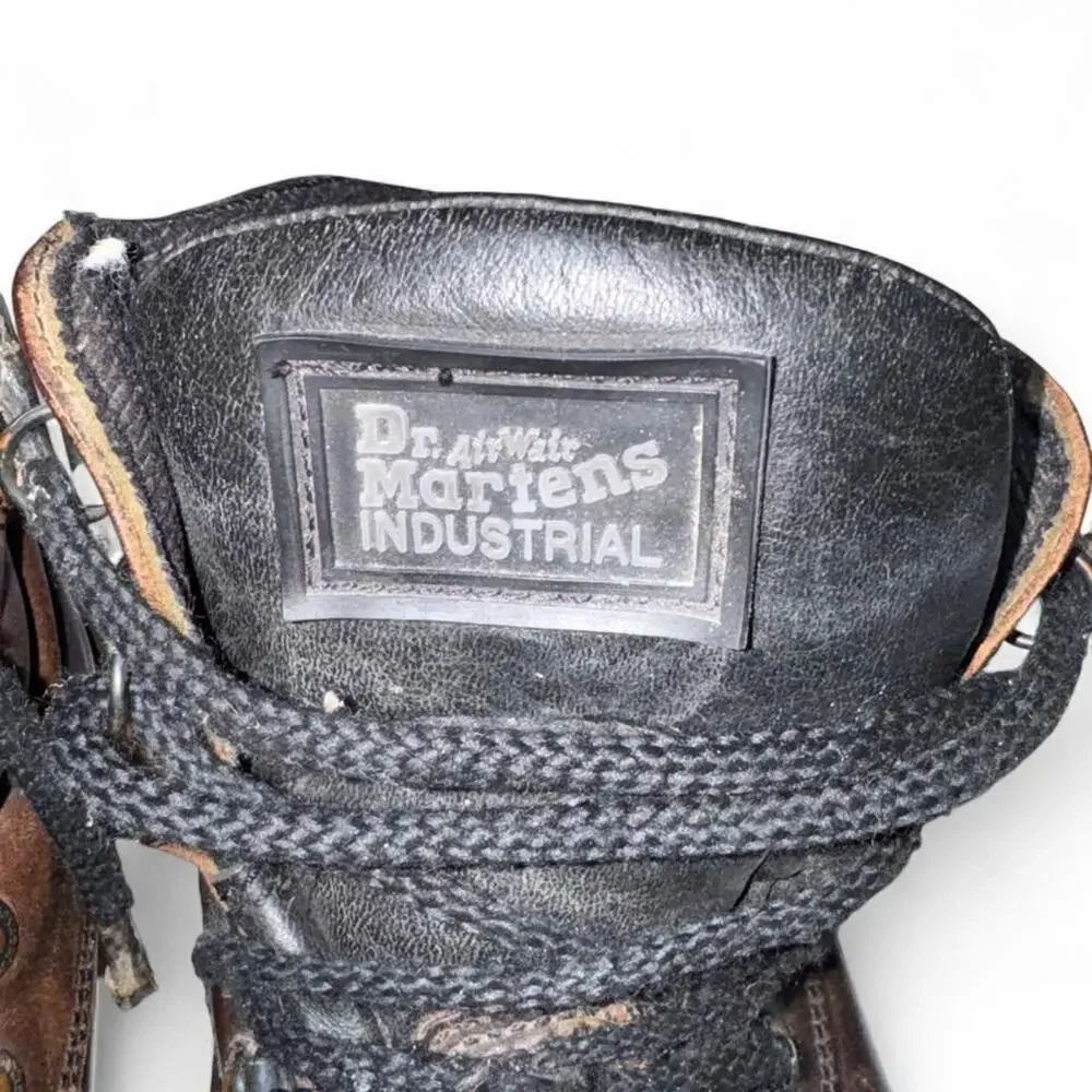 VINTAGE Dr Martens 8936 Made in England Industrial Hiking Work Boots UK 9 US 10